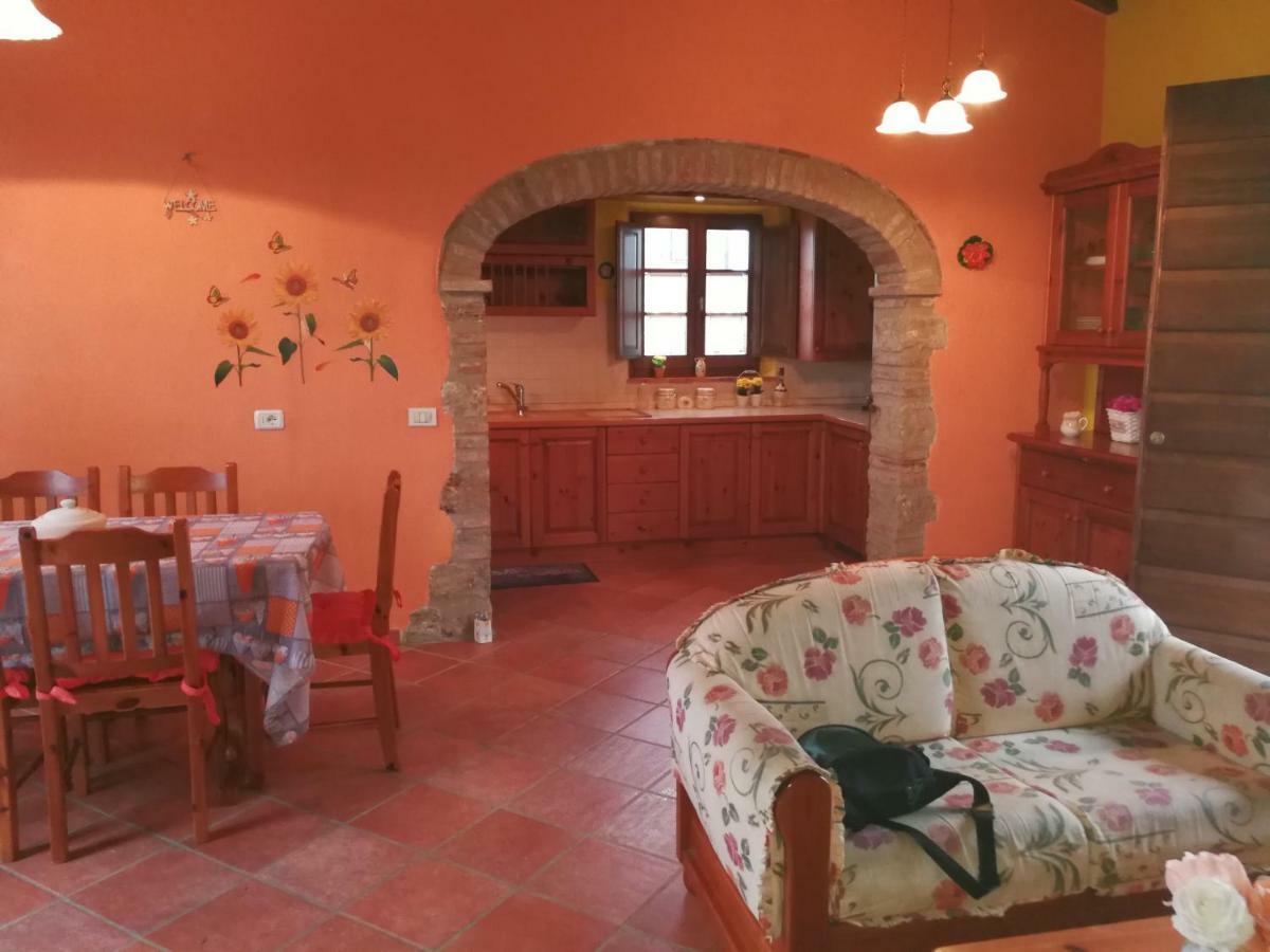 Casa Country House Girasole Vakantie Huis-Wakacje Huis Asciano Exterior foto