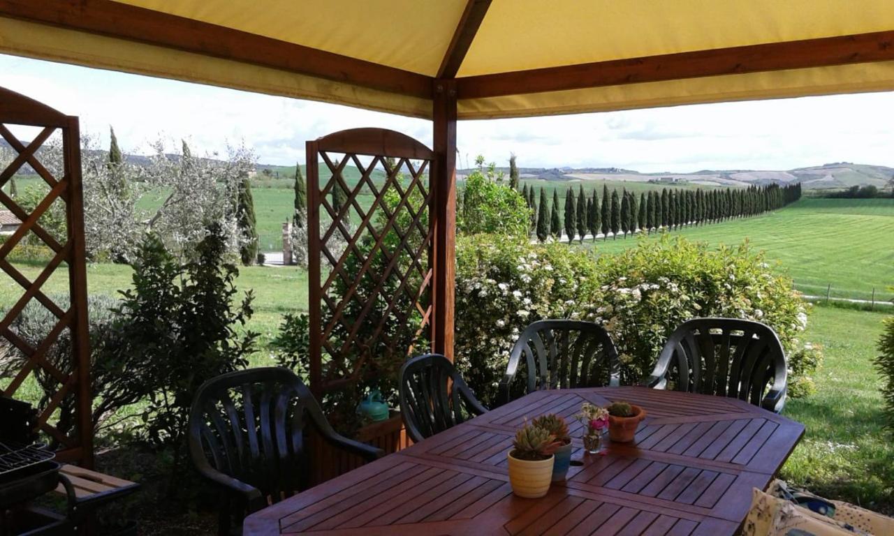 Casa Country House Girasole Vakantie Huis-Wakacje Huis Asciano Exterior foto